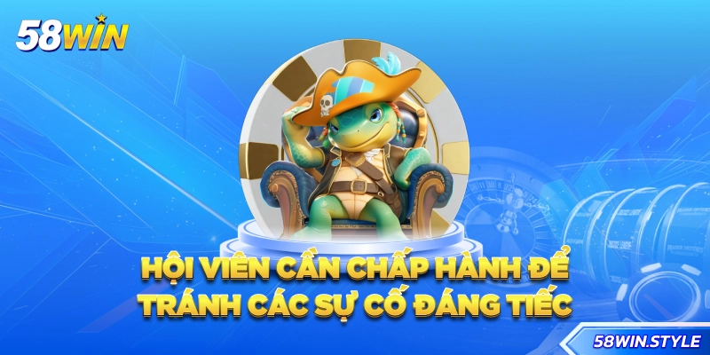 Hội viên cần chấp hành để tránh các sự cố đáng tiếc
